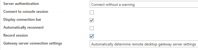 picture rdp settings